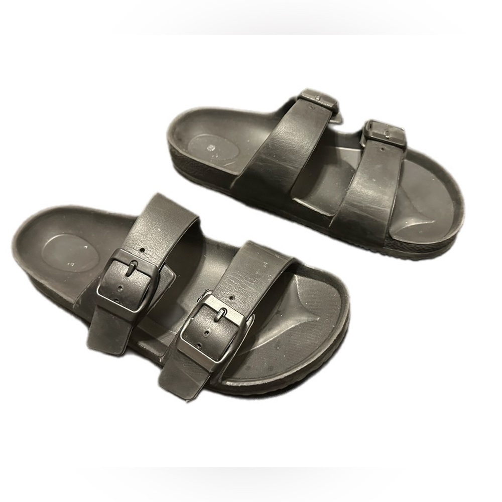 Black sandals - size 7 - Picture 3 of 4